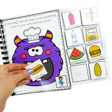 Load image into Gallery viewer, BBQ Speech Therapy Activities