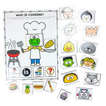 Load image into Gallery viewer, BBQ Speech Therapy Activities