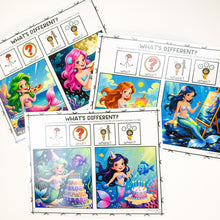 Load image into Gallery viewer, Mermaid Speech Therapy Activities