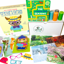 Load image into Gallery viewer, SEASONS Speech Therapy Box