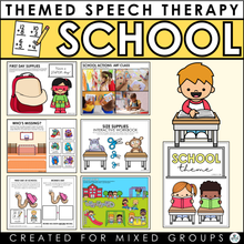 Load image into Gallery viewer, School Language Activities