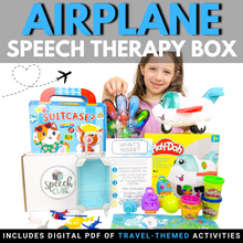 Load image into Gallery viewer, AIRPLANE Speech Therapy Box