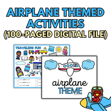 Load image into Gallery viewer, AIRPLANE Travel Speech Therapy Box