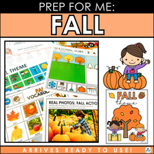 Load image into Gallery viewer, PRE-ORDER: Fall Activities PREPPED