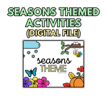 Load image into Gallery viewer, SEASONS Speech Therapy Box