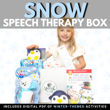 Load image into Gallery viewer, SNOW Speech Therapy Box