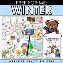 Load image into Gallery viewer, Winter Theme PREPPED