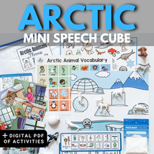 Load image into Gallery viewer, &quot;Arctic Adventure&quot; MINI Cube

