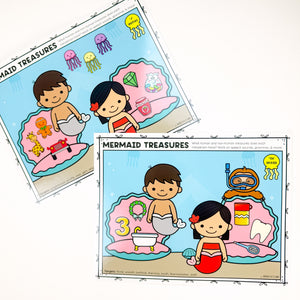 Mermaid Speech Therapy Activities