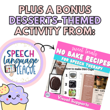 Load image into Gallery viewer, DESSERTS Speech Therapy Box
