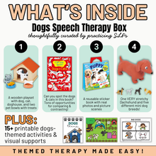 Load image into Gallery viewer, Dogs Speech Therapy Box
