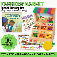 Load image into Gallery viewer, Farmers' Market Speech Therapy Box
