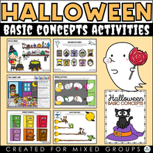 Load image into Gallery viewer, Halloween Basic Concepts Activities
