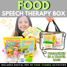 Load image into Gallery viewer, Food Speech Therapy Box
