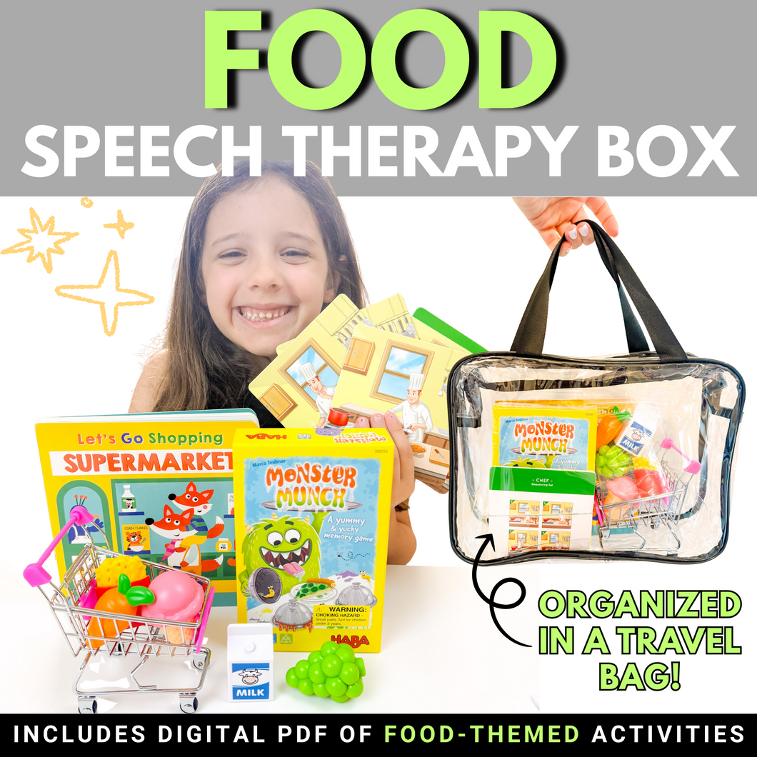 Food Speech Therapy Box