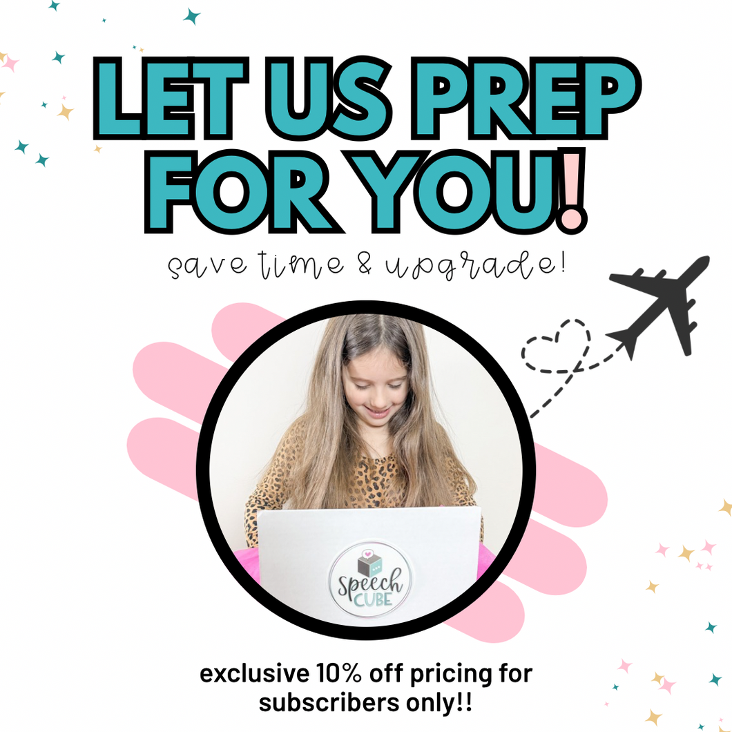 AIRPLANE UPGRADE: Printed, Prepped, & Organized Digital Activities