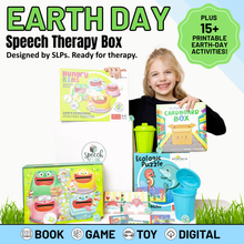 Load image into Gallery viewer, EARTH DAY Speech Therapy Box
