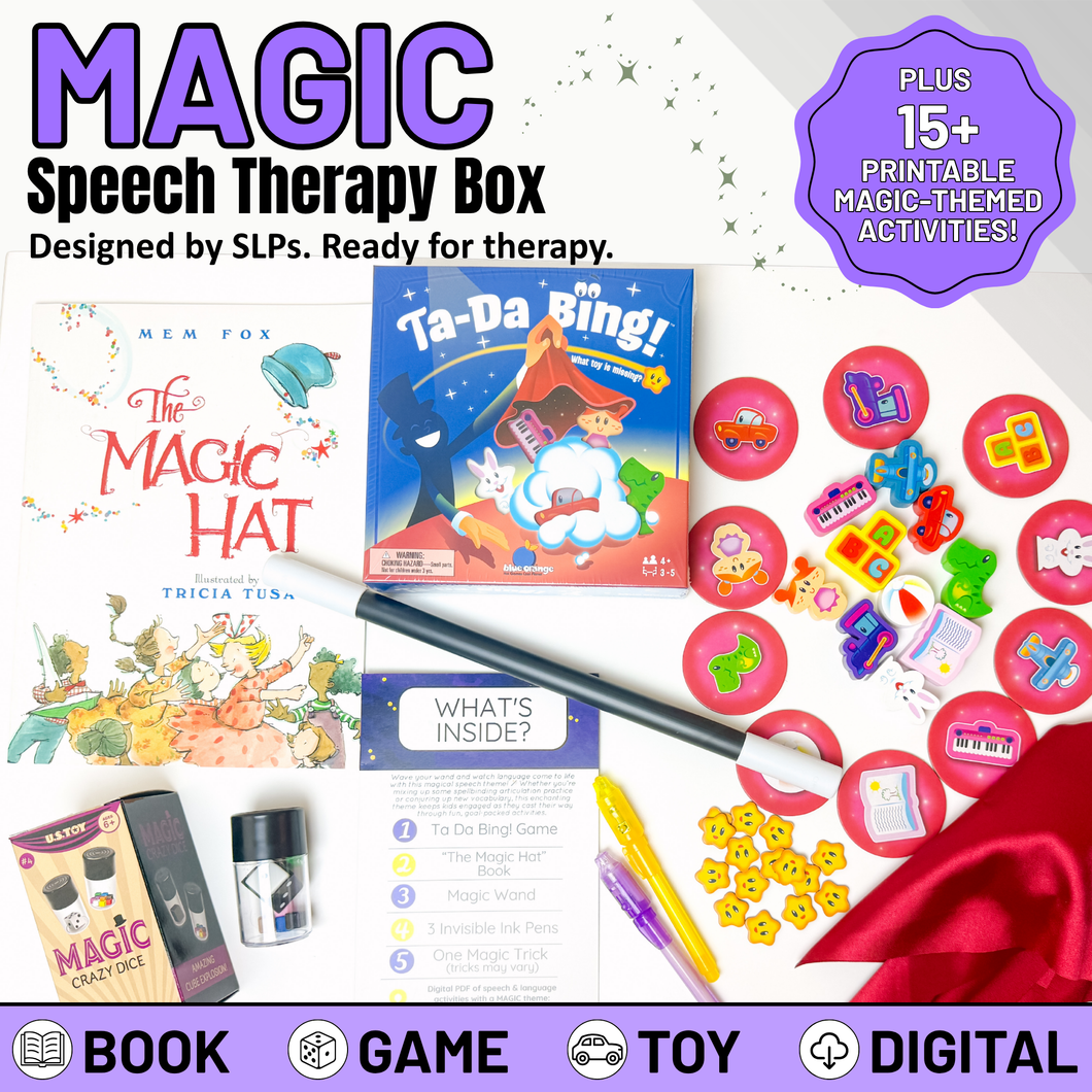 MAGIC Speech Therapy Box – Speech Cube