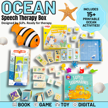 Load image into Gallery viewer, Ocean Speech Therapy Box
