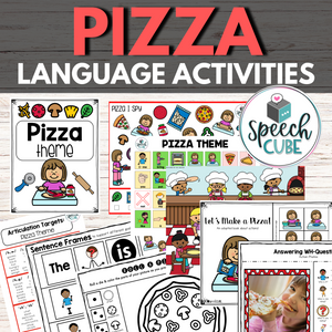 Pizza Themed Language Activities