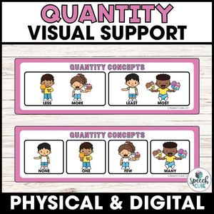 Quantity Concept Visual