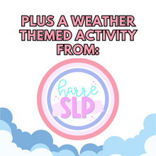 Load image into Gallery viewer, Weather Themed Speech Cube
