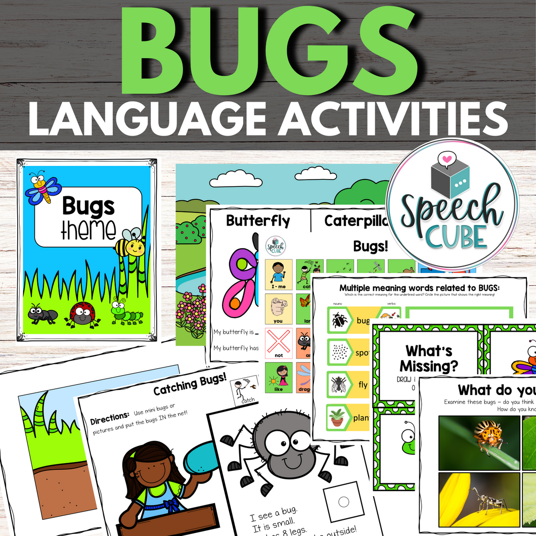 Bugs Language Activities