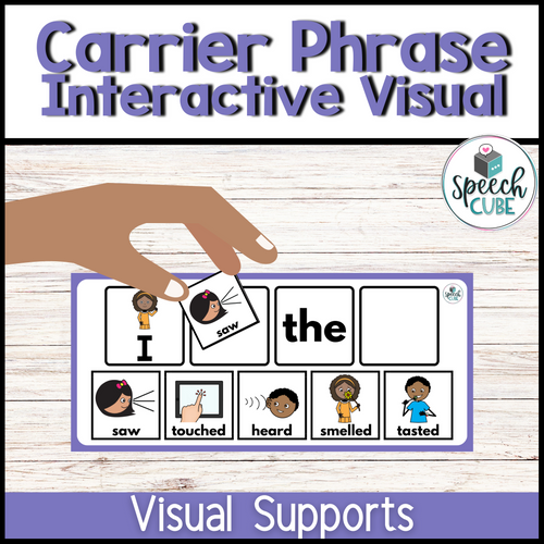 Visual Supports – Speech Cube