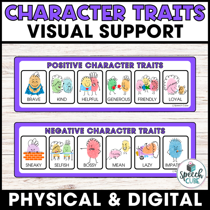 Visual Supports – Speech Cube