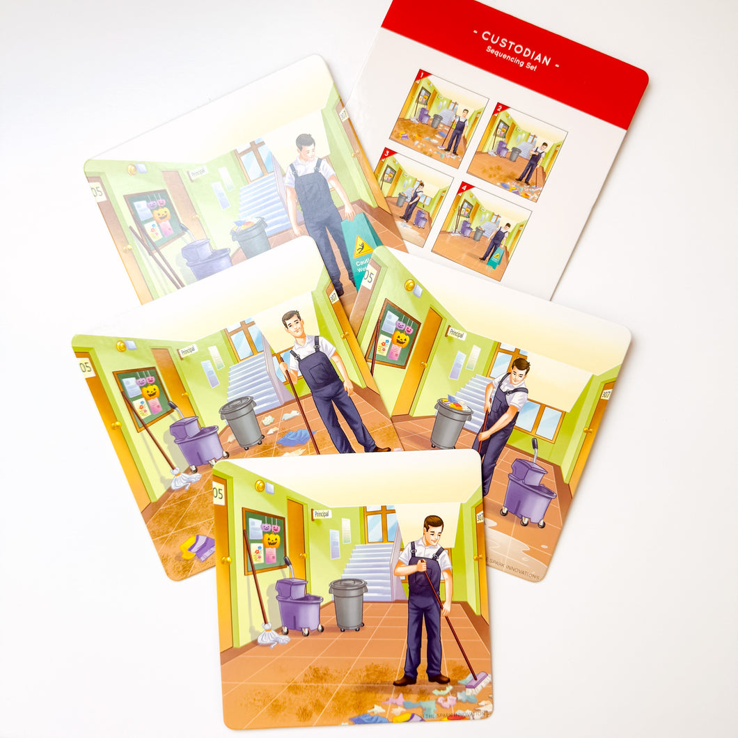 Add a CUSTODIAN community helper themed sequencing set!
