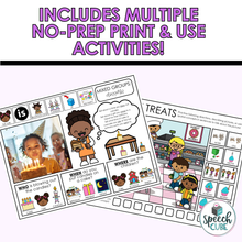 Load image into Gallery viewer, Desserts Speech Therapy Activities
