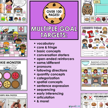 Load image into Gallery viewer, Desserts Speech Therapy Activities
