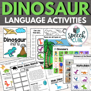 Dinosaur Language Activities