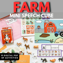 Load image into Gallery viewer, &quot;Farm Friends&quot; MINI Cube

