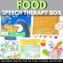 Load image into Gallery viewer, Food Speech Therapy Box
