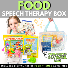 Load image into Gallery viewer, Food Speech Therapy Box

