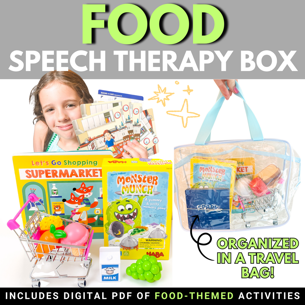 Food Speech Therapy Box