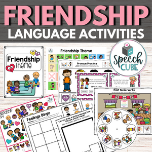 Friendship Themed Language Activities