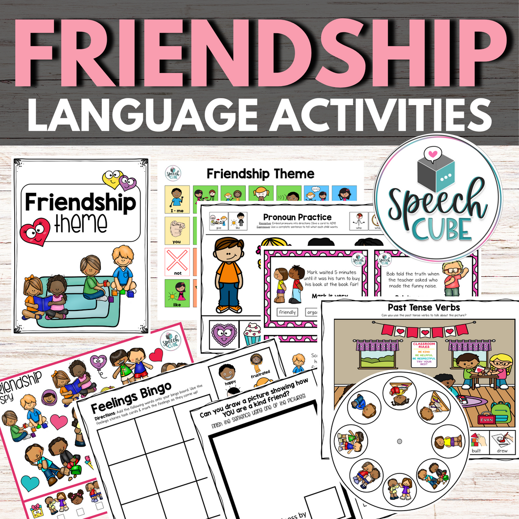Friendship Themed Language Activities