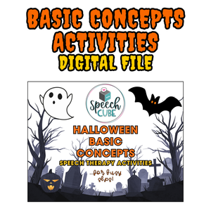 🎃 HALLOWEEN 2025 Speech Therapy Box