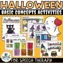 Load image into Gallery viewer, Halloween Basic Concepts Activities
