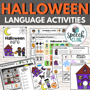 Halloween Language Activities