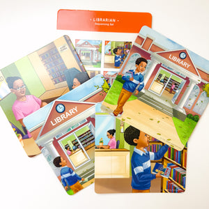 Add a LIBRARIAN community helper themed sequencing set!