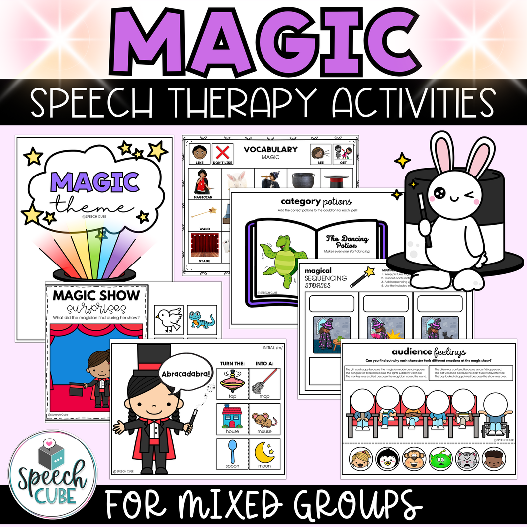 Magic Speech Therapy Activities