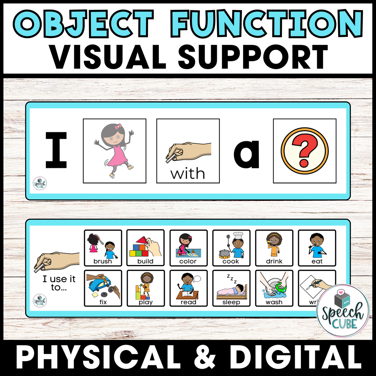 Object Function Visual – Speech Cube