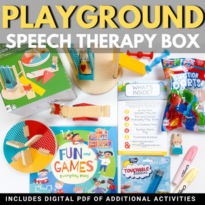 Playground Speech Therapy Box