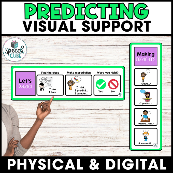 Visual Supports – Speech Cube