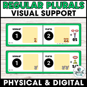 Regular Plurals Visual