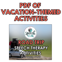 Load image into Gallery viewer, Road Trip Speech Therapy Box

