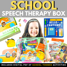 Load image into Gallery viewer, School Speech Therapy Box
